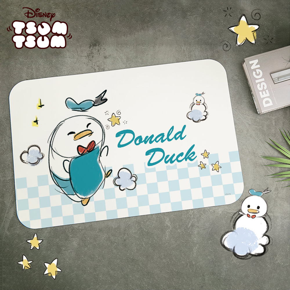 迪士尼 Tsum Tsum 軟式珪藻土地墊60x40 | 硅藻土 腳踏墊  【收納王妃】
