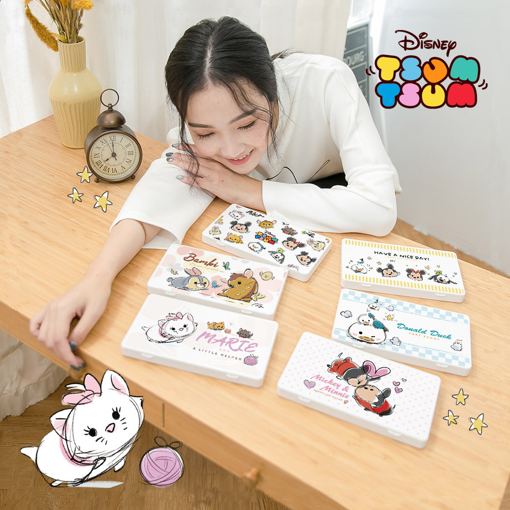 迪士尼 TsumTsum 台灣製隨身收納盒 | 口罩收納盒 置物盒【收納王妃】