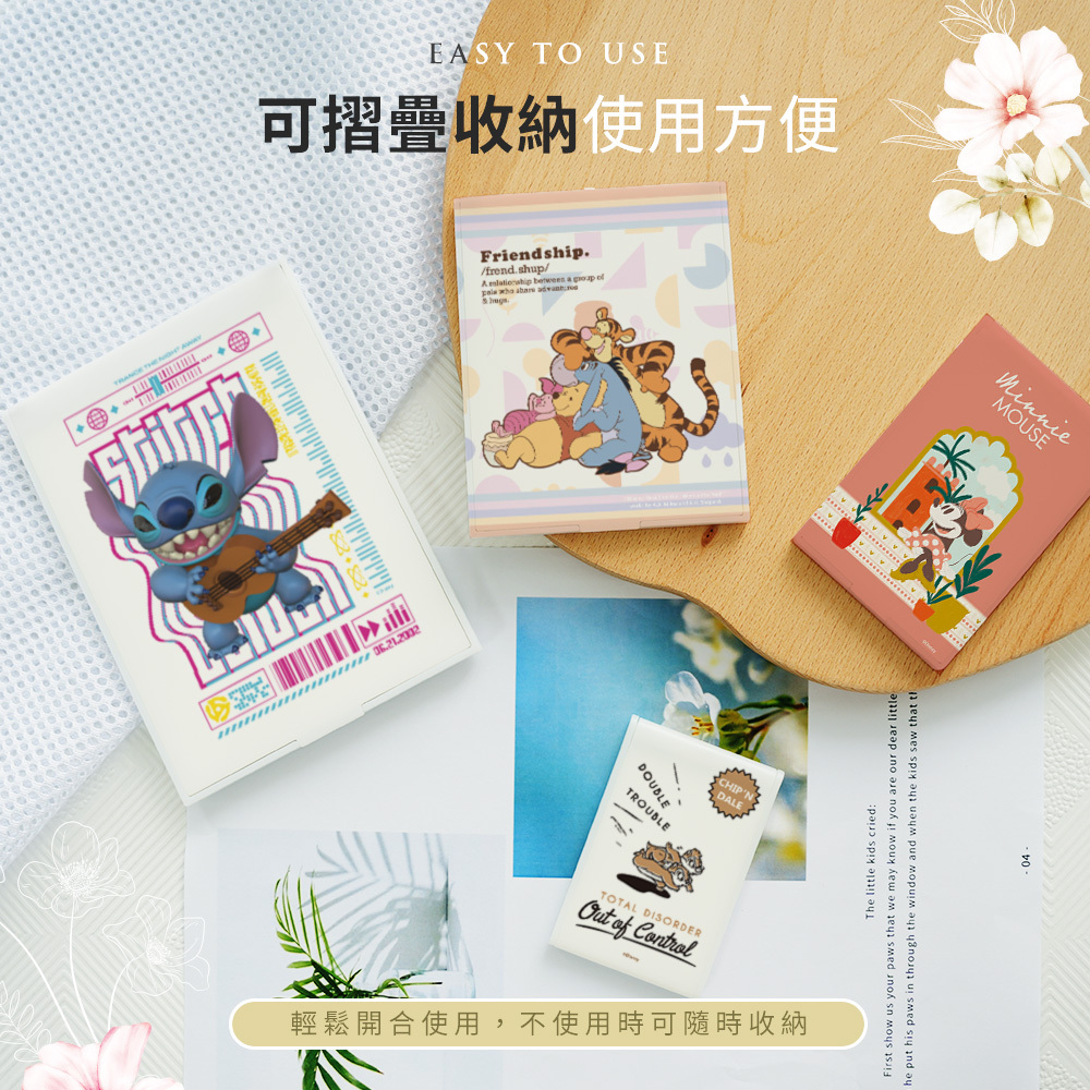 迪士尼Disney 綜合系列隨身摺疊鏡 ( 4種尺寸 ) | 鏡子 化妝鏡 【收納王妃】 商品細節 2