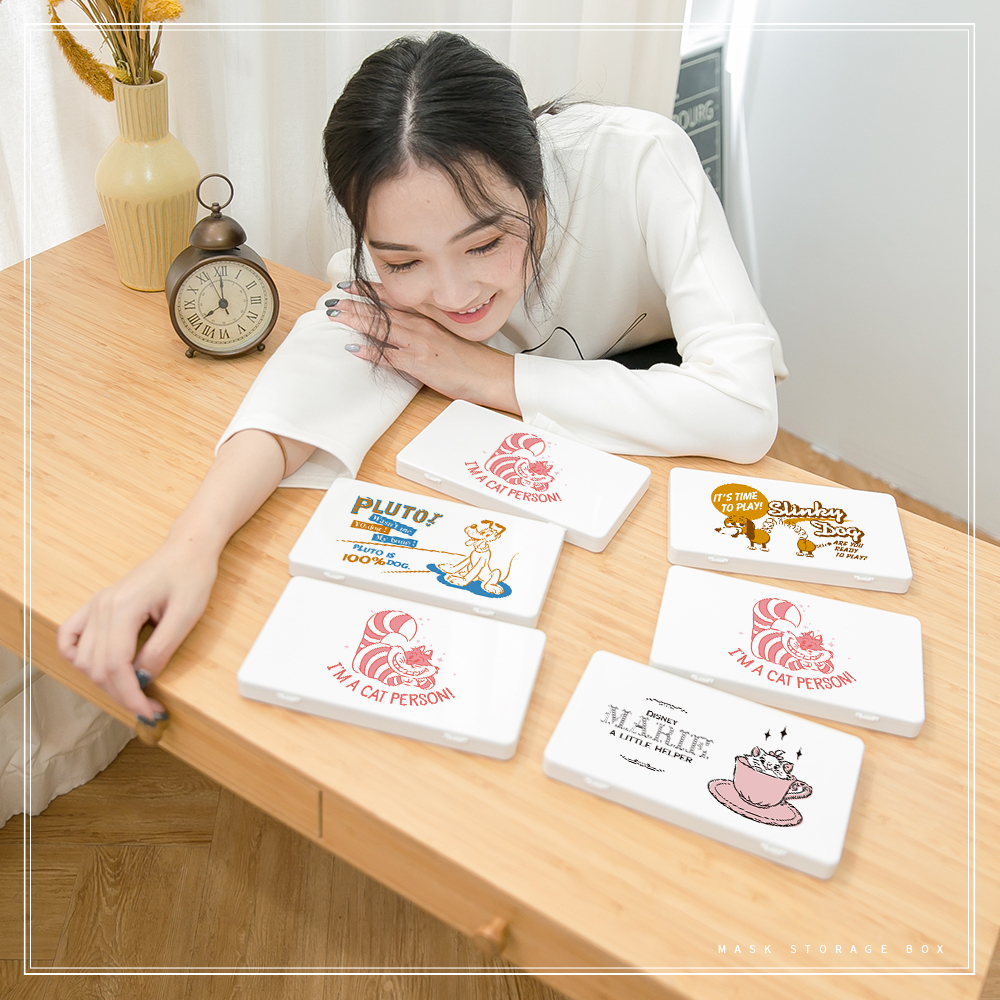 迪士尼  台灣製隨身收納盒 | 口罩收納盒 置物盒【收納王妃】 商品細節 5