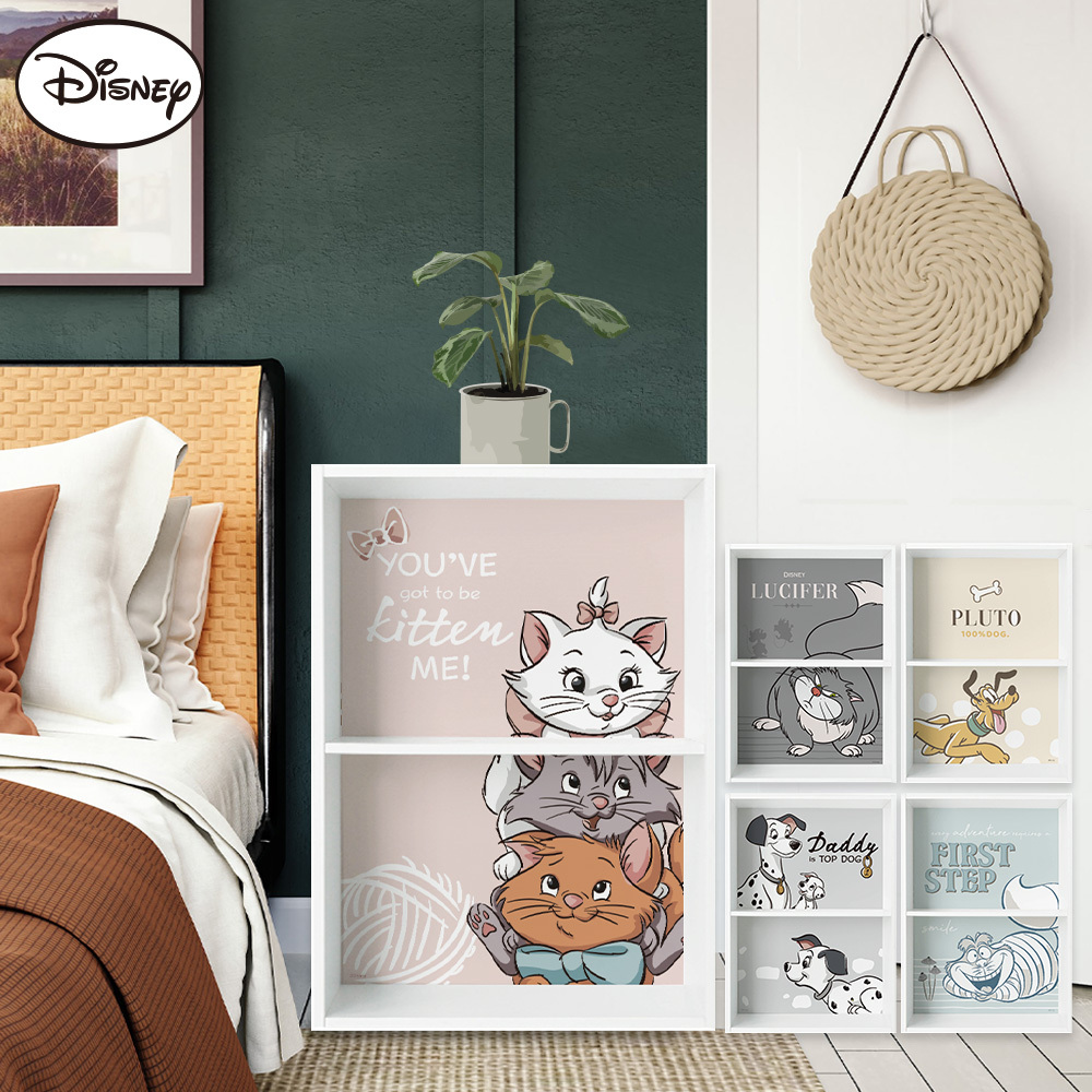 迪士尼 Disney 貓狗系列二層收納空櫃 | 二空櫃 雙層櫃【收納王妃】