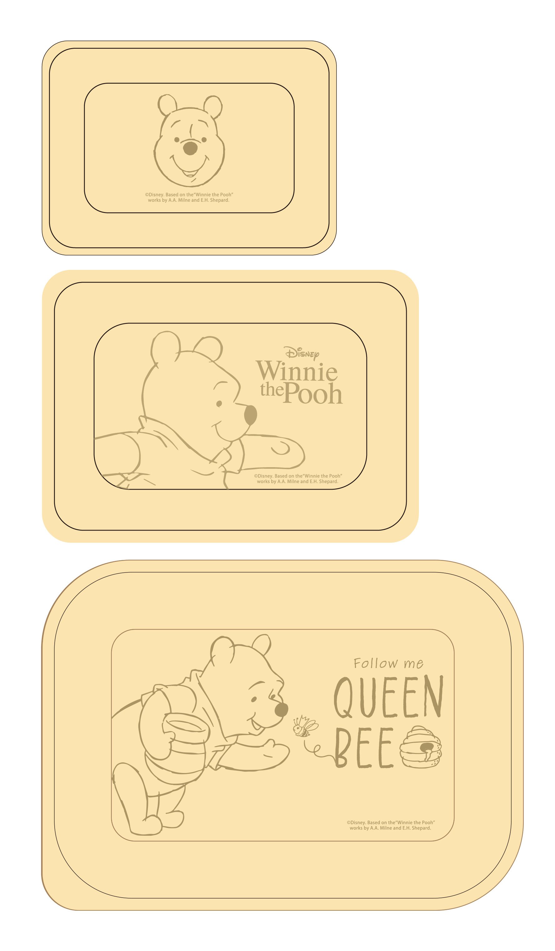 迪士尼 Disney-方形透明塑膠保鮮盒6入組 | 大中小各2 【收納王妃】 商品細節 12