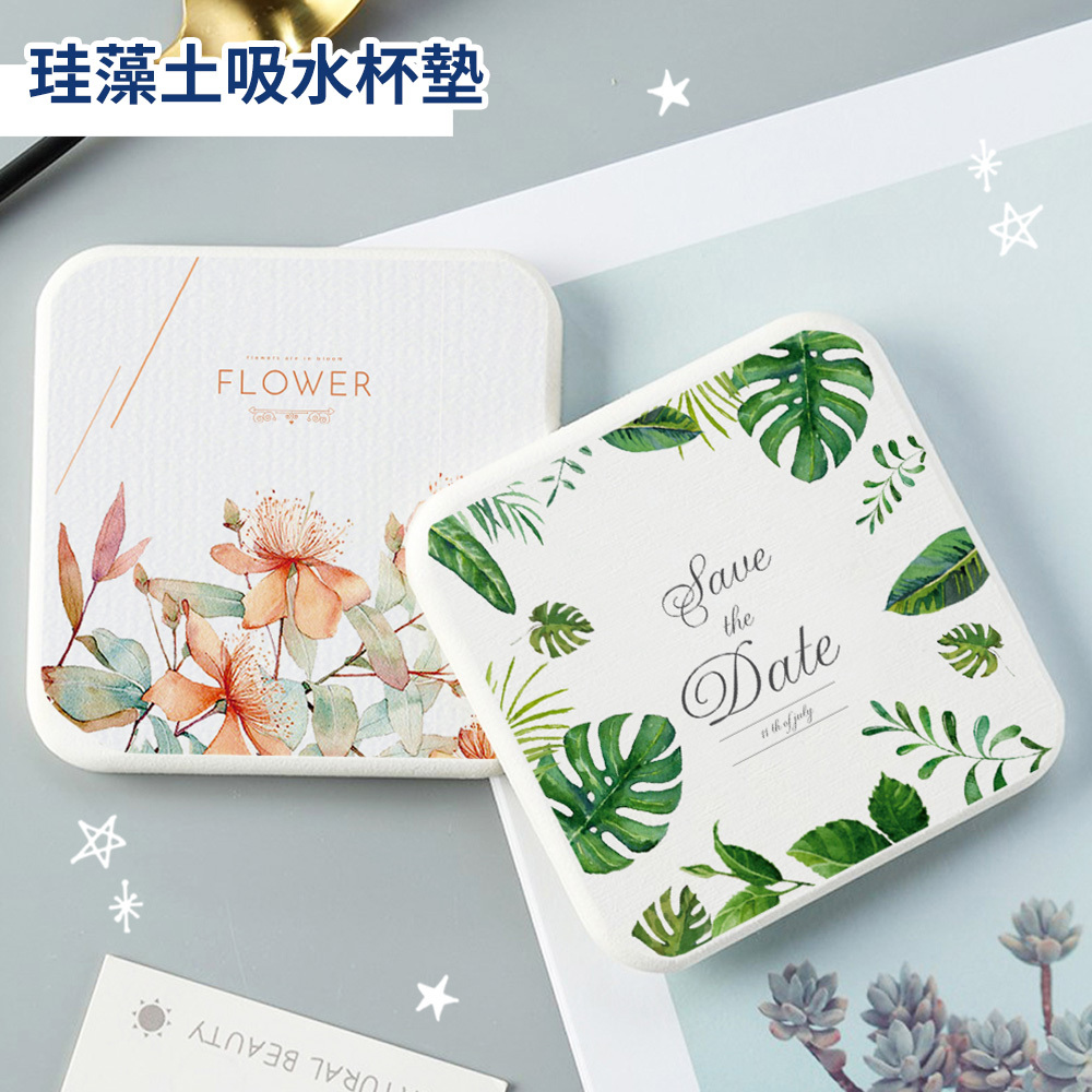 原創彩繪系列-珪藻土杯墊1入【收納王妃】 商品細節 4